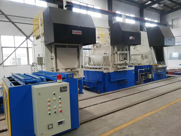 Heat treatment production line